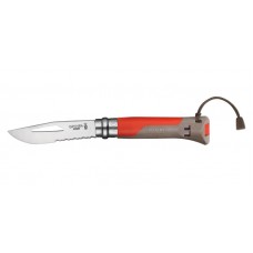 Нож Opinel серии Specialists Outdoor №08, красный/серый модель 001714 от Opinel