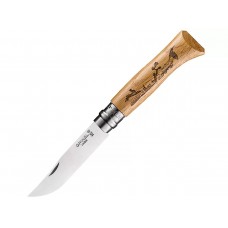 Нож Opinel серии Tradition Animalia №08, клинок 8,5см, заяц модель 002333 от Opinel