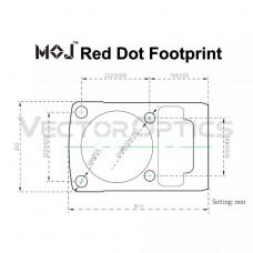 Прицел коллиматорный Vector Optics Frenzy-X 1x22x26, RD 3 MOA, AUT, MOJ модель st_9128 от Vector Optics