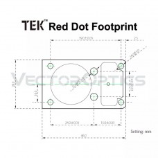 Прицел коллиматорный Vector Optics Frenzy-X 1x20x28, RD 3 MOA, TEK (SCRD-35) модель st_9127 от Vector Optics