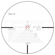 Оптический прицел Vector Optics Constantine 1-8x24, сетка EHT Mil, 30мм, широкоугольный, азотозаполненный, с подсветкой (SCOC-27P) модель 00015483 от Vector Optics