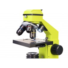 Микроскоп Levenhuk Rainbow 2L PLUS Lime/Лайм модель 69044 от Levenhuk