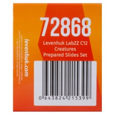 Набор микропрепаратов Levenhuk LabZZ C12, существа модель 72868 от Levenhuk