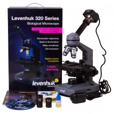 Микроскоп цифровой Levenhuk D320L PLUS, 3,1 Мпикс, монокулярный модель 73796 от Levenhuk