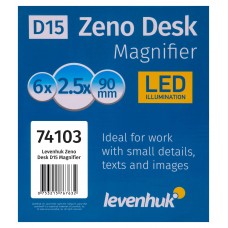 Лупа настольная Levenhuk Zeno Desk D15 модель 74103 от Levenhuk