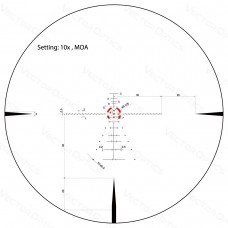 Оптический прицел Vector Optics Constantine 1-10x24, сетка Tactical Dot MOA, 30мм, широкоугольный, азотозаполненный, с подсветкой (SCOC-31P) модель 00015485 от Vector Optics