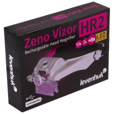 Лупа налобная с аккумулятором Levenhuk Zeno Vizor HR2 модель 72613 от Levenhuk
