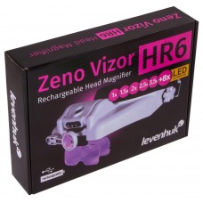 Лупа налобная с аккумулятором Levenhuk Zeno Vizor HR6 модель 72615 от Levenhuk