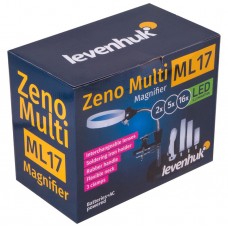 Мультилупа Levenhuk Zeno Multi ML17, черная модель 72608 от Levenhuk