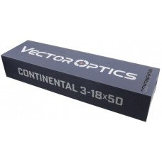 Оптический прицел Vector Optics Continental 3-18x50, сетка MOA, 30 мм, азотозаполненный, с подсветкой (SCOL-X21P) модель 00015473 от Vector Optics