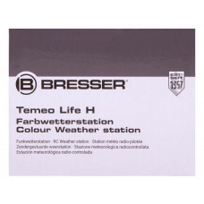 Метеостанция Bresser Temeo Life H с цветным дисплеем, черная модель 73278 от Bresser