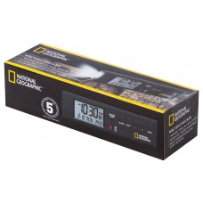 Часы Bresser National Geographic World Time с термометром и фонариком модель 74619 от Bresser