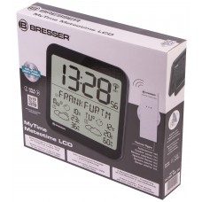 Часы настенные Bresser MyTime Meteotime LCD, черные модель 74648 от Bresser