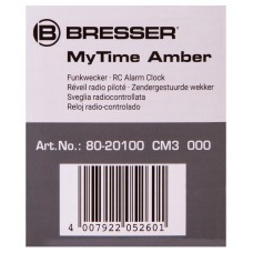 Часы Bresser MyTime Amber, черные модель 74666 от Bresser