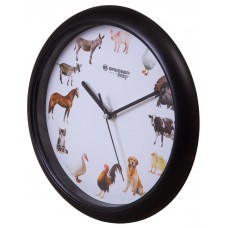 Часы настенные Bresser Junior, 25 см, с животными модель 75315 от Bresser