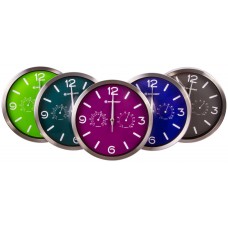 Часы настенные Bresser MyTime ND DCF Thermo/Hygro, 25 см, зеленые модель 76439 от Bresser