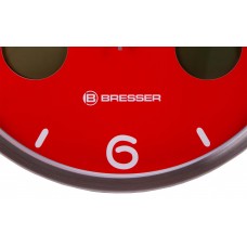 Часы настенные Bresser MyTime io NX Thermo/Hygro, 30 см, красные модель 76462 от Bresser