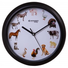 Часы настенные Bresser Junior, 25 см, с животными модель 75315 от Bresser