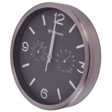 Часы настенные Bresser MyTime ND DCF Thermo/Hygro, 25 см, серые модель 76443 от Bresser
