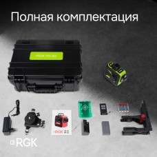 Лазерный уровень RGK PR-3G с зеленым лучом модель 4610011874796 от RGK