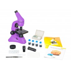Микроскоп Levenhuk Rainbow 50L Amethyst/Аметист представитель Levenhuk в России Микроскоп Levenhuk Rainbow 50L Amethyst/Аметист модель 69047 от Levenhuk