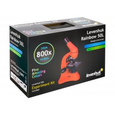 Микроскоп Levenhuk Rainbow 50L Azure/Лазурь представитель Levenhuk в России Микроскоп Levenhuk Rainbow 50L Azure/Лазурь модель 69048 от Levenhuk