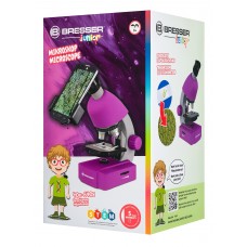 Микроскоп Bresser Junior 40x-640x, фиолетовый модель 70121 от Bresser