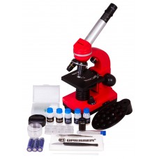 Микроскоп Bresser Junior Biolux SEL 40–1600x, красный представитель Bresser в России Микроскоп Bresser Junior Biolux SEL 40–1600x, красный модель 74320 от Bresser