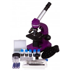 Микроскоп Bresser Junior Biolux SEL 40–1600x, фиолетовый представитель Bresser в России Микроскоп Bresser Junior Biolux SEL 40–1600x, фиолетовый модель 74321 от Bresser
