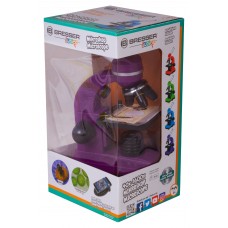 Микроскоп Bresser Junior Biolux SEL 40–1600x, фиолетовый представитель Bresser в России Микроскоп Bresser Junior Biolux SEL 40–1600x, фиолетовый модель 74321 от Bresser