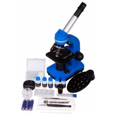 Микроскоп Bresser Junior Biolux SEL 40–1600x, синий модель 74322 от Bresser