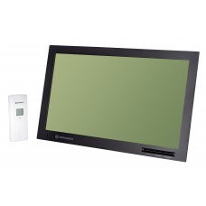Метеостанция (настенные часы) Bresser MyTime Jumbo LCD, черная модель 74646 от Bresser