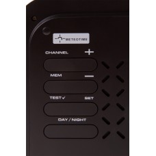 Часы настенные Bresser MyTime Meteotime LCD, черные модель 74648 от Bresser