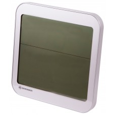 Часы настенные Bresser MyTime Meteotime LCD, серебристые представитель Bresser в России Часы настенные Bresser MyTime Meteotime LCD, серебристые модель 74650 от Bresser