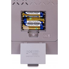 Часы настенные Bresser MyTime Meteotime LCD, серебристые представитель Bresser в России Часы настенные Bresser MyTime Meteotime LCD, серебристые модель 74650 от Bresser