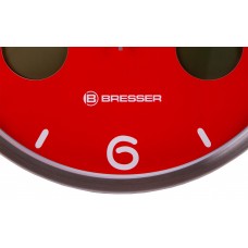 Часы настенные Bresser MyTime io NX Thermo/Hygro, 30 см, красные модель 76462 от Bresser