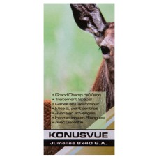 Бинокль Konus Konusvue 8x40 WA модель 76579 от Konus