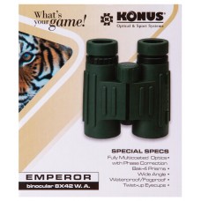 Бинокль Konus Emperor 8x42 WA Green модель 77053 от Konus