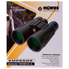 Бинокль Konus Emperor 10x50 WA Green модель 77055 от Konus