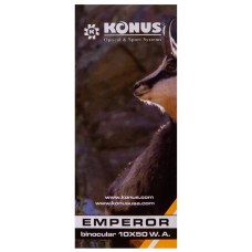 Бинокль Konus Emperor 10x50 WA Green модель 77055 от Konus
