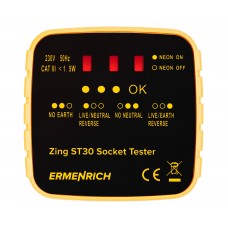 Тестер розеток Ermenrich Zing ST30 модель 81725 от Ermenrich