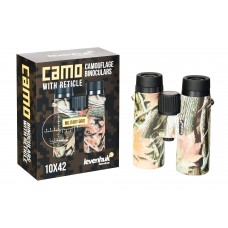 Бинокль Levenhuk Camo Rind 10x42 с сеткой модель 81927 от Levenhuk