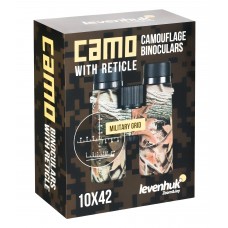 Бинокль Levenhuk Camo Rind 10x42 с сеткой модель 81927 от Levenhuk