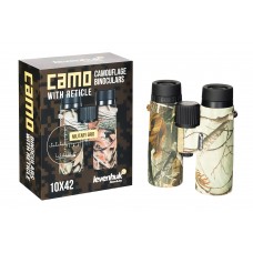 Бинокль Levenhuk Camo Maple 10x42 с сеткой представитель Levenhuk в России Бинокль Levenhuk Camo Maple 10x42 с сеткой модель 81928 от Levenhuk