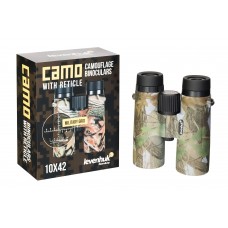 Бинокль Levenhuk Camo Grass 10x42 с сеткой представитель Levenhuk в России Бинокль Levenhuk Camo Grass 10x42 с сеткой модель 81929 от Levenhuk
