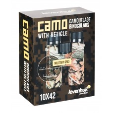 Бинокль Levenhuk Camo Grass 10x42 с сеткой представитель Levenhuk в России Бинокль Levenhuk Camo Grass 10x42 с сеткой модель 81929 от Levenhuk