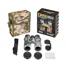 Бинокль Levenhuk Camo Moss 10x42 с сеткой модель 81930 от Levenhuk
