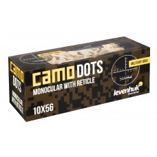 Монокуляр Levenhuk Camo Dots 10x56 с сеткой представитель Levenhuk в России Монокуляр Levenhuk Camo Dots 10x56 с сеткой модель 81946 от Levenhuk