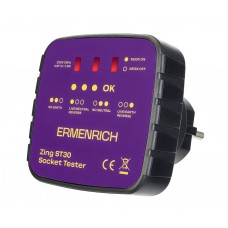 Тестер розеток Ermenrich Zing ST30 модель 83818 от Ermenrich
