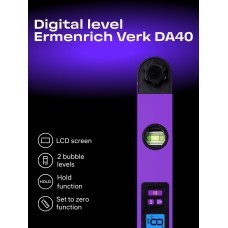 Цифровой угломер Ermenrich Verk DA40 представитель Ermenrich в России Цифровой угломер Ermenrich Verk DA40 модель 83830 от Ermenrich